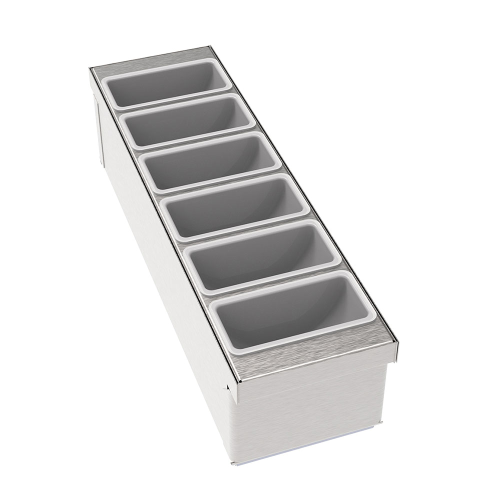 Krowne MW-CT6 MoveWell 6" Garnish Rack
