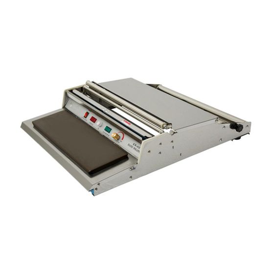 Atmovac KW450 23" King Pack Wrapping Machine with Solid State Controlled and Hot Rod Cut Off Bar