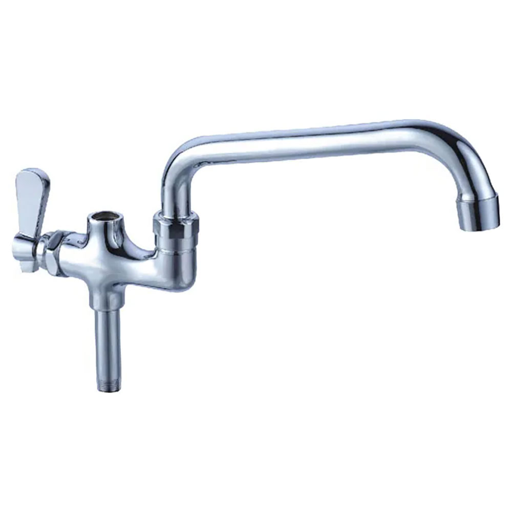 L&J JSAD-14 Pre-Rinse Add On Faucet with 14" Swing Spout