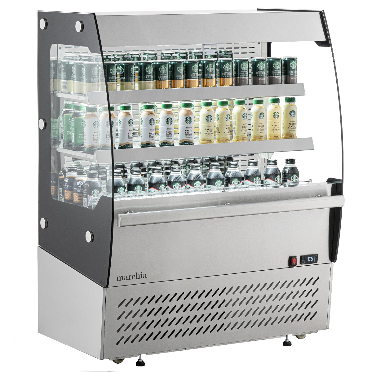 Marchia MDS200 40" Open Air Cooler Grab and Go Refrigerator