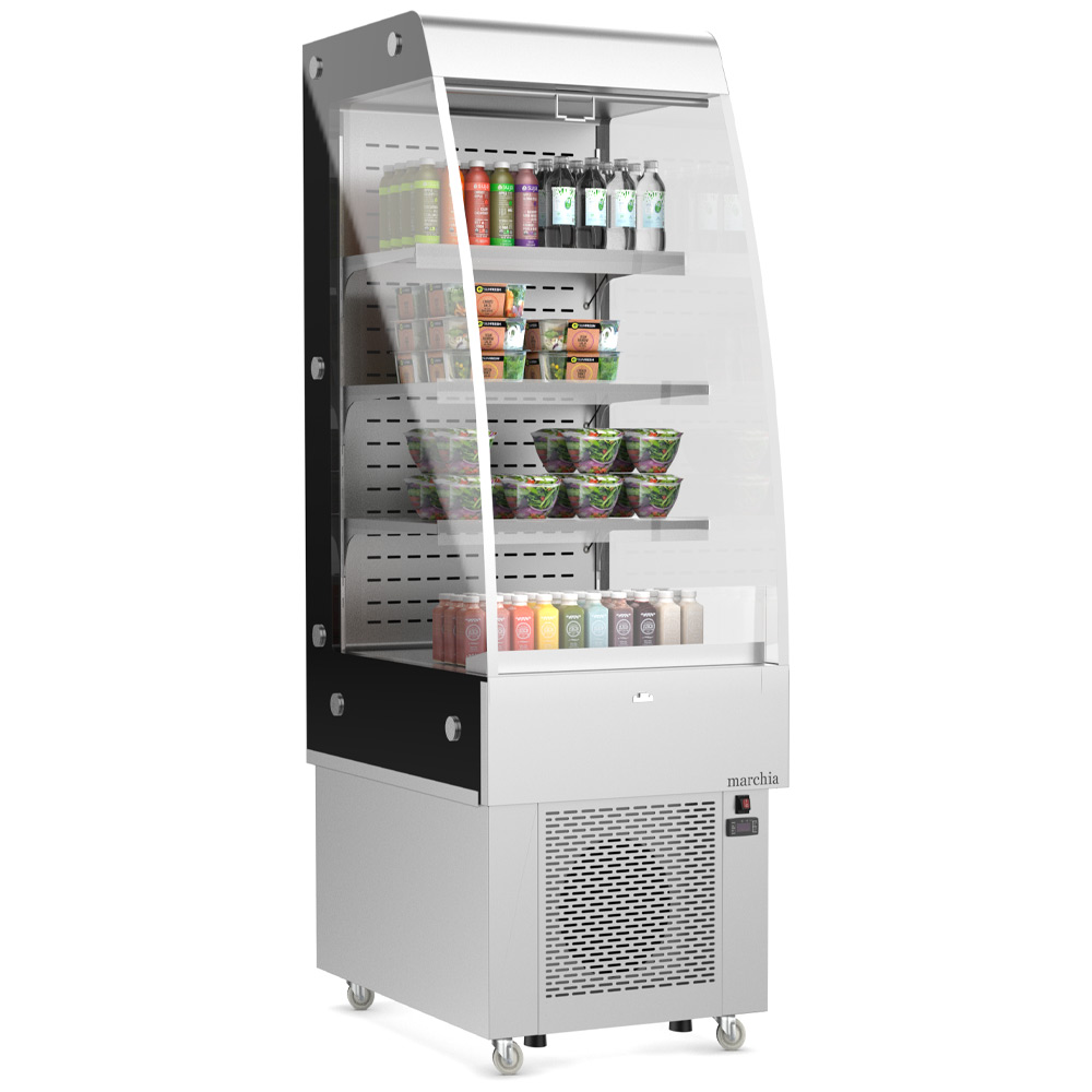 Marchia MDS250 24" Open Air Cooler Grab & Go Display Refrigerator