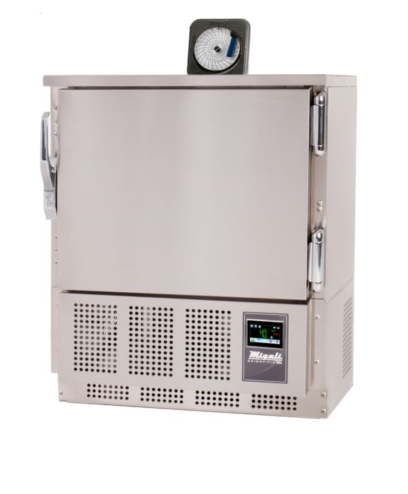 Migali Scientific EVOX-U1F-ADA-BB 24" Blood Bank Solid Door Under-Counter Freezer (-30C)