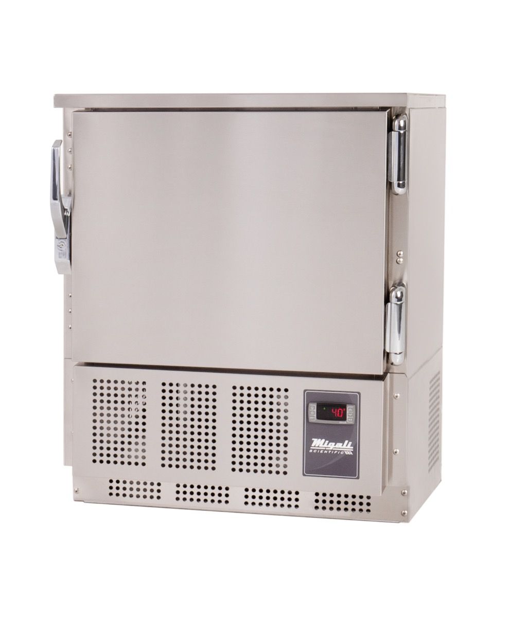 Migali Scientific EVOX-U1R-ADA-BB 24" Blood Bank Solid Door Under-Counter Refrigerator (4.2 cu/ft)