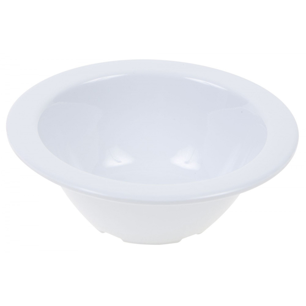 Winco MMB-4W 4 oz. White Melamine Fruit Bowls