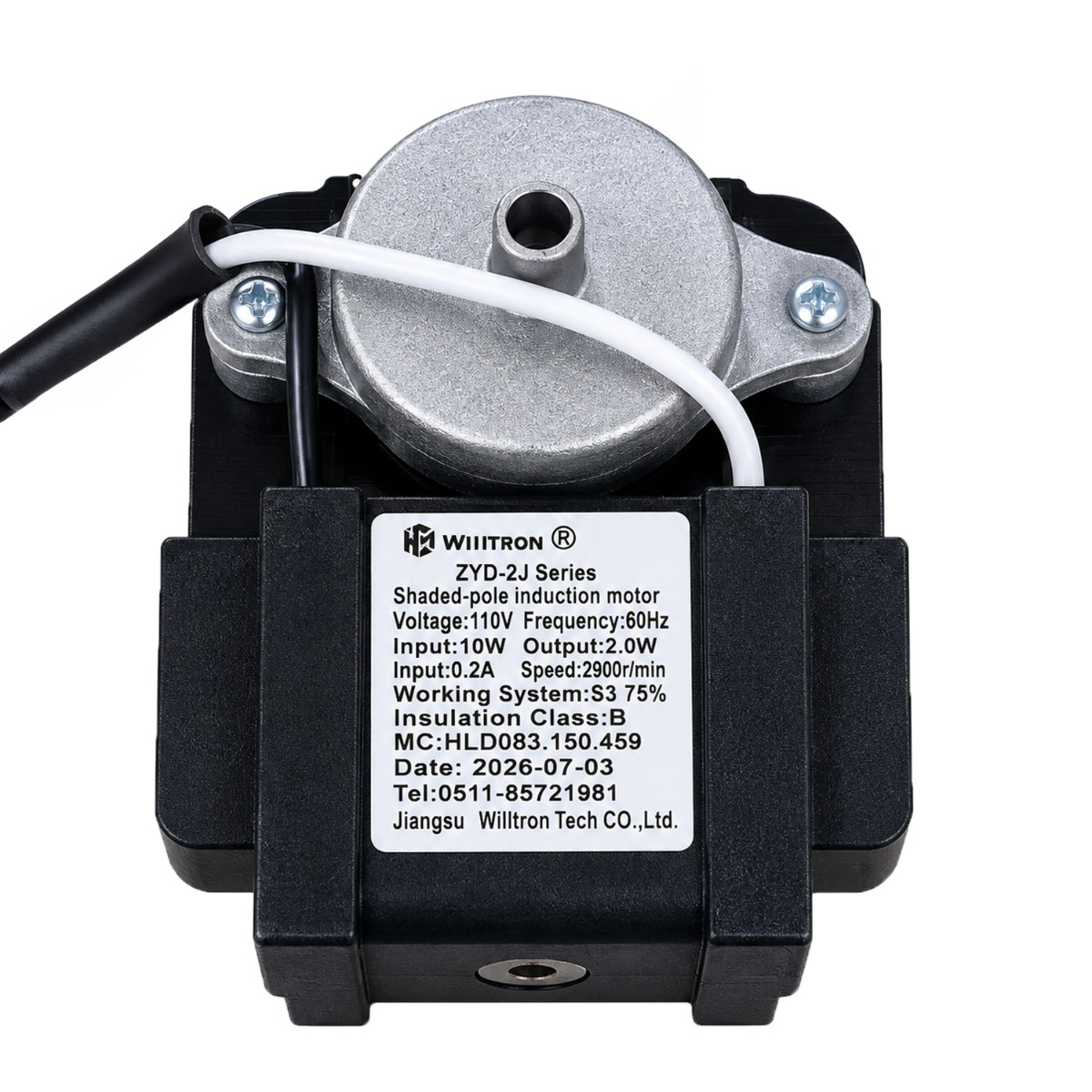 Fan Motor ZYD-2J, 2900RPM, 110V