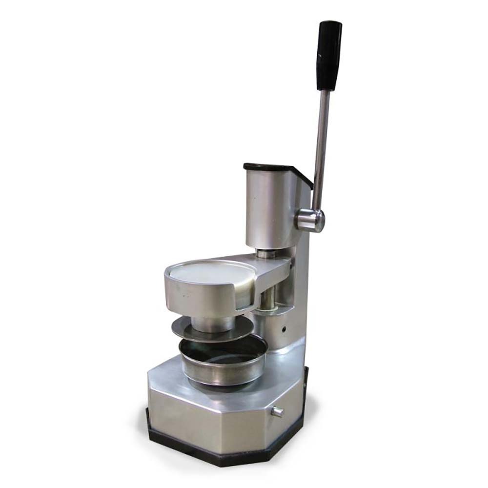 Omcan 11434 4" Diameter Manual Hamburger Patty Press Stainless Steel and Rugged Construction