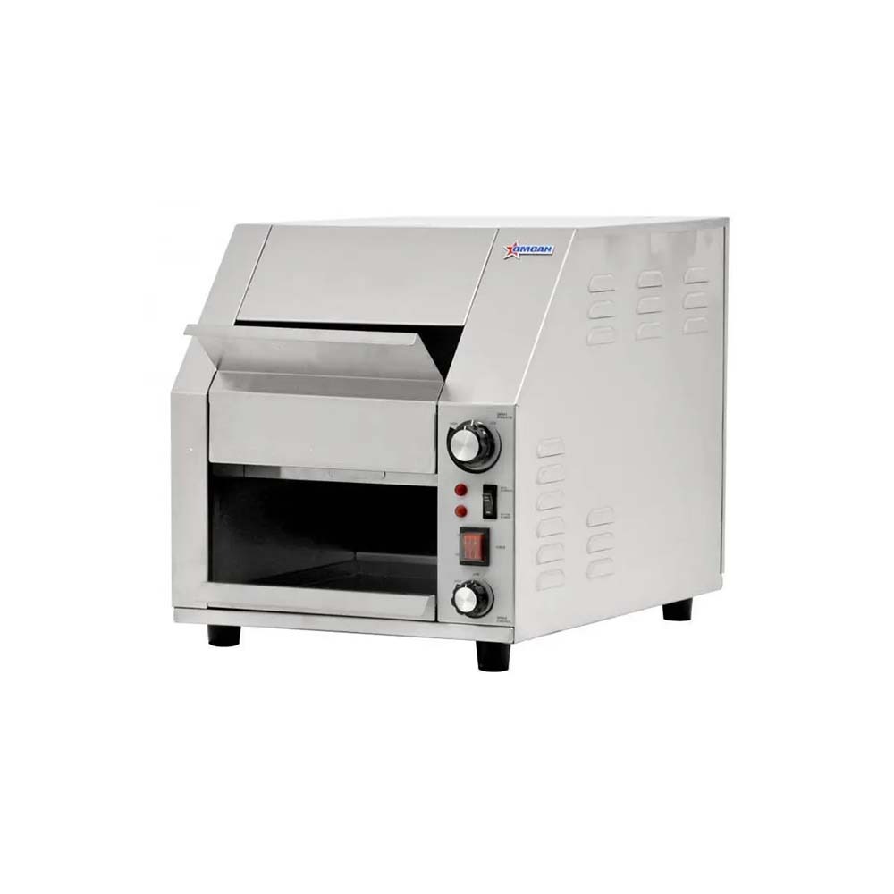 Omcan 19938 Horizontal Conveyor Toaster with Variable Speed Control