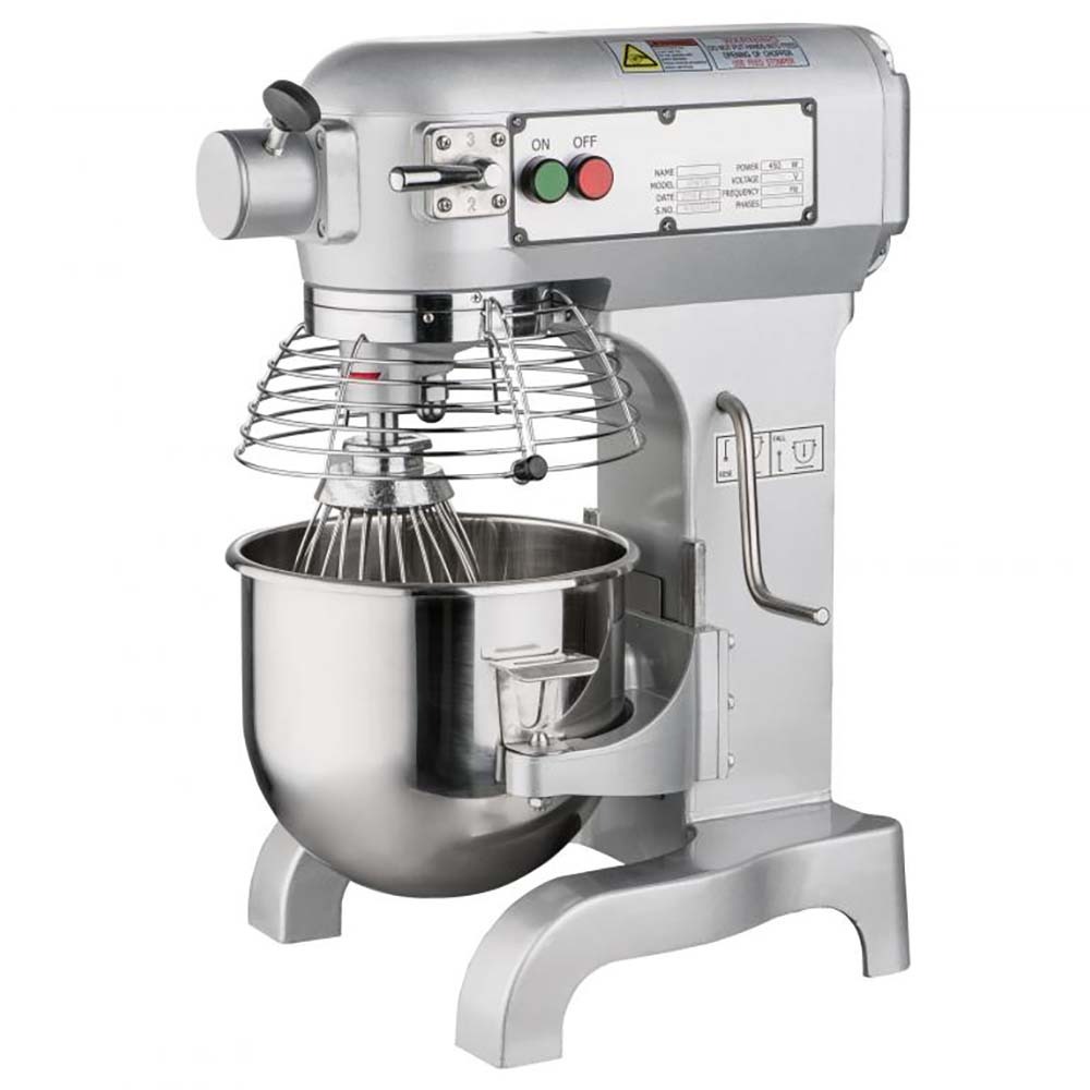 Omcan 20467 10 Quart Planetary Mixer Gear Driven with Guard