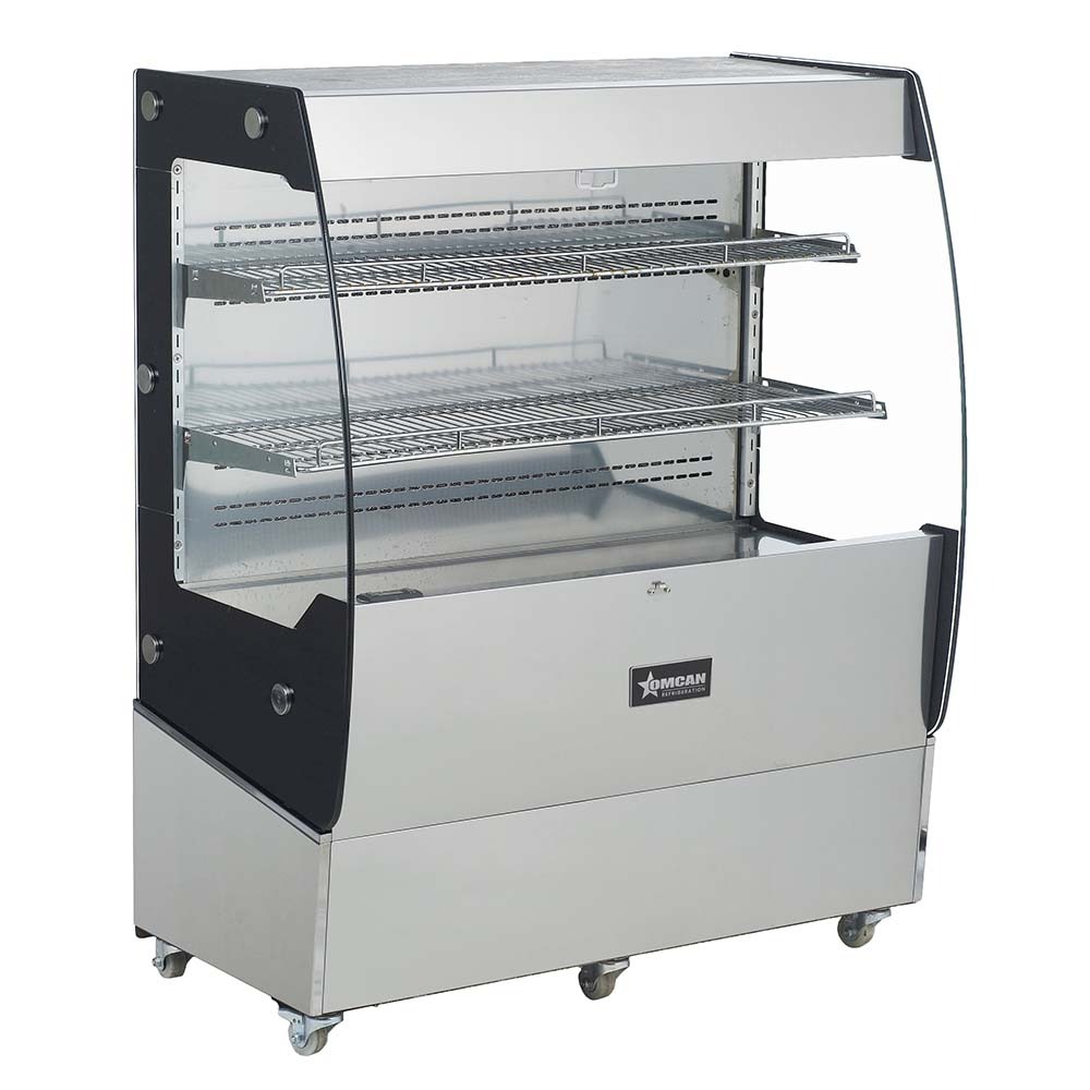 Omcan 31809 39" Refrigerated Display Case with LED Lighting