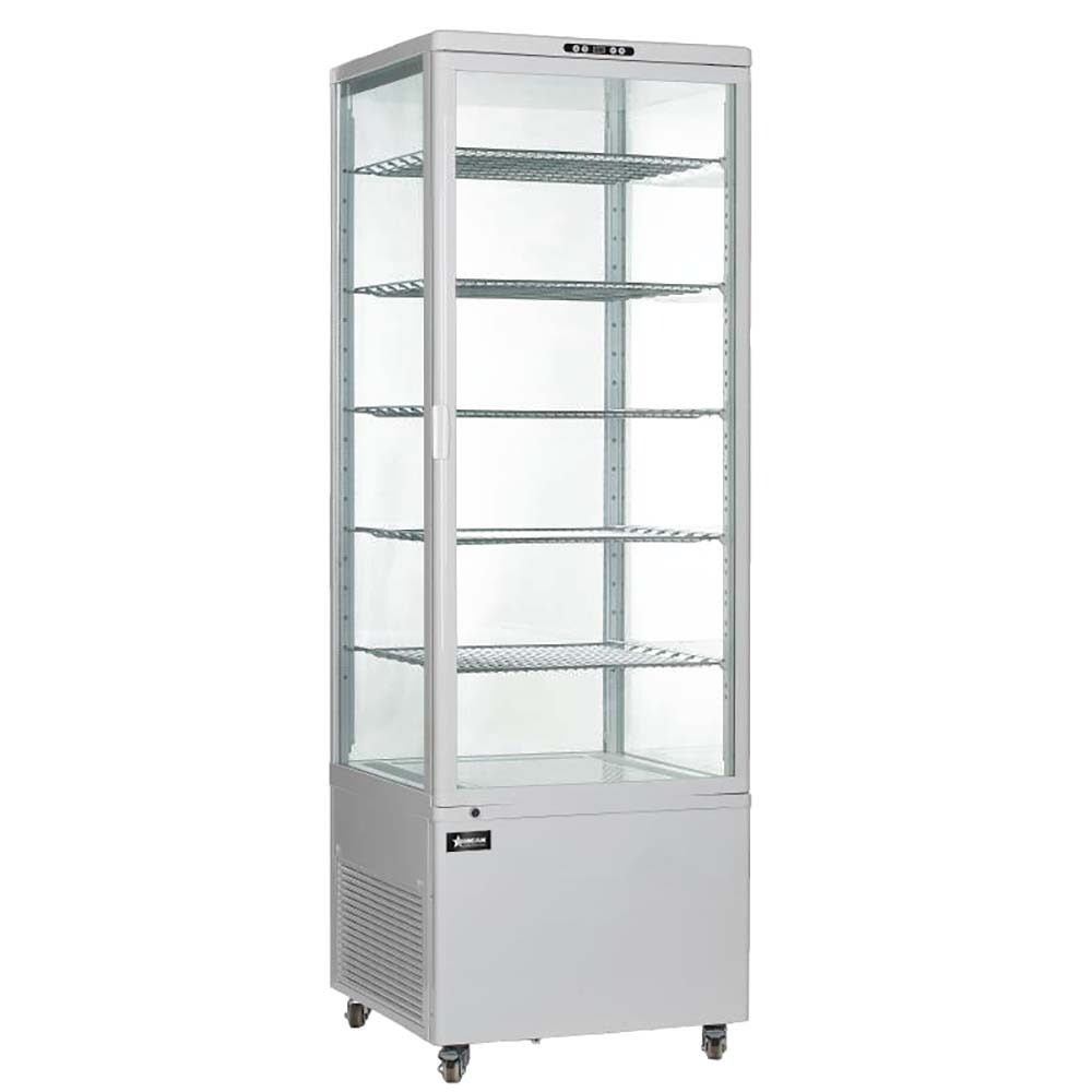 Omcan 34874 29" Refrigerated Display Case with LED Lighting