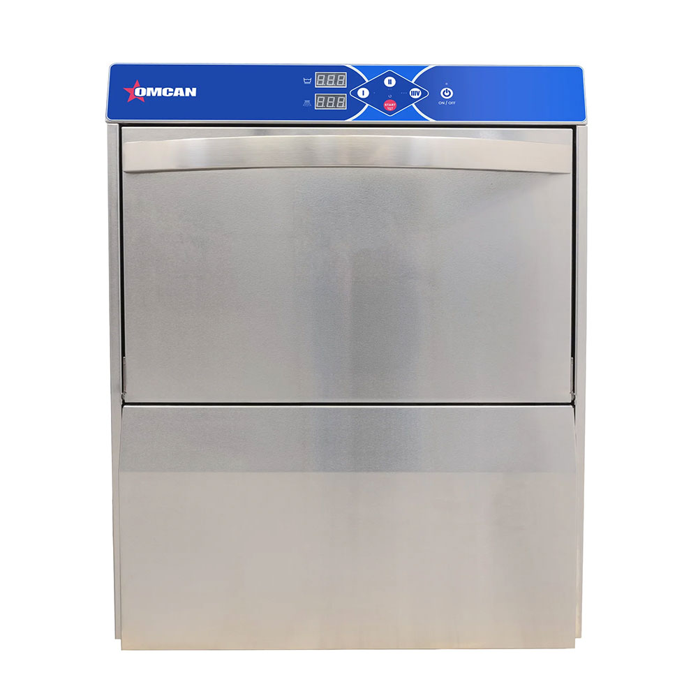 Omcan 49208 24" Undercounter High Temperature Dishwasher with Digital Control