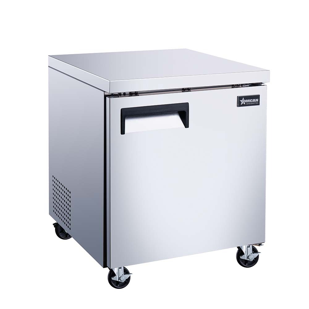 Omcan 50054 27" Undercounter Refrigerator - 6.3 Cu.Ft.