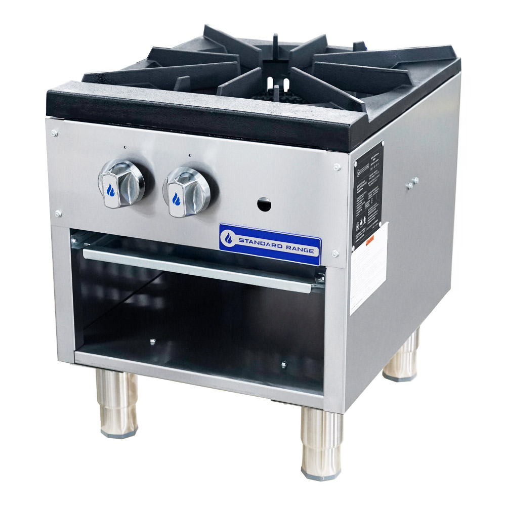 Standard Range SR-SP1 Single 18" Burner Commercial Gas Stock Pot Range  - 80,000 BTU
