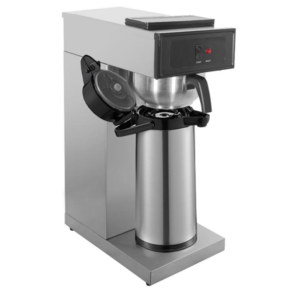 Prepline CAFE-1PA Pourover Airpot Coffee Brewer with 1 Airpot- 120V