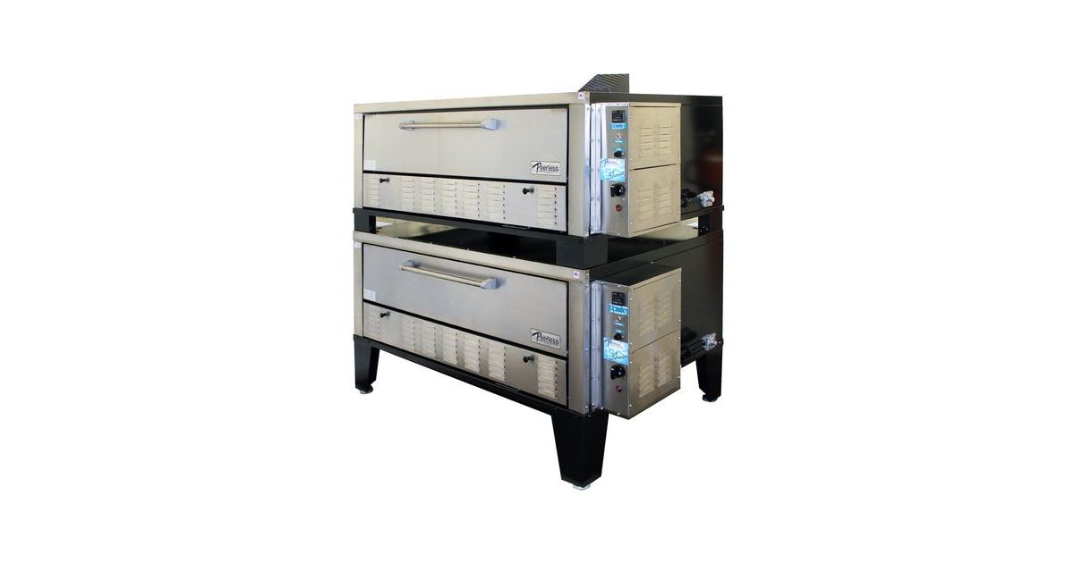 Peerless CW200PESC Deck-Type Gas Pizza Oven - 200,000 BTU | Kitchenall