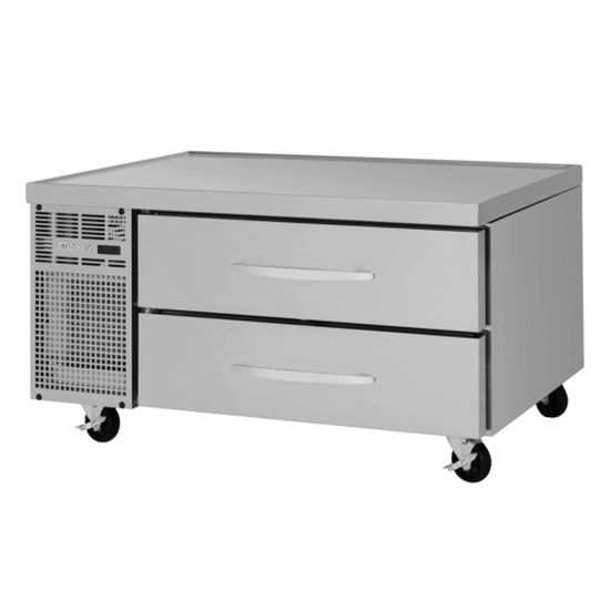 Turbo Air PRCBE-48F-N Pro Series 48" Two Drawer Chef Base Freezer - 7 Cu. Ft.