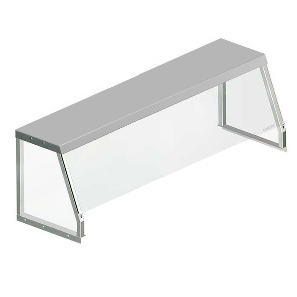 Prepline SG-1560-S 60" Angled Sneeze Guard for CBT60