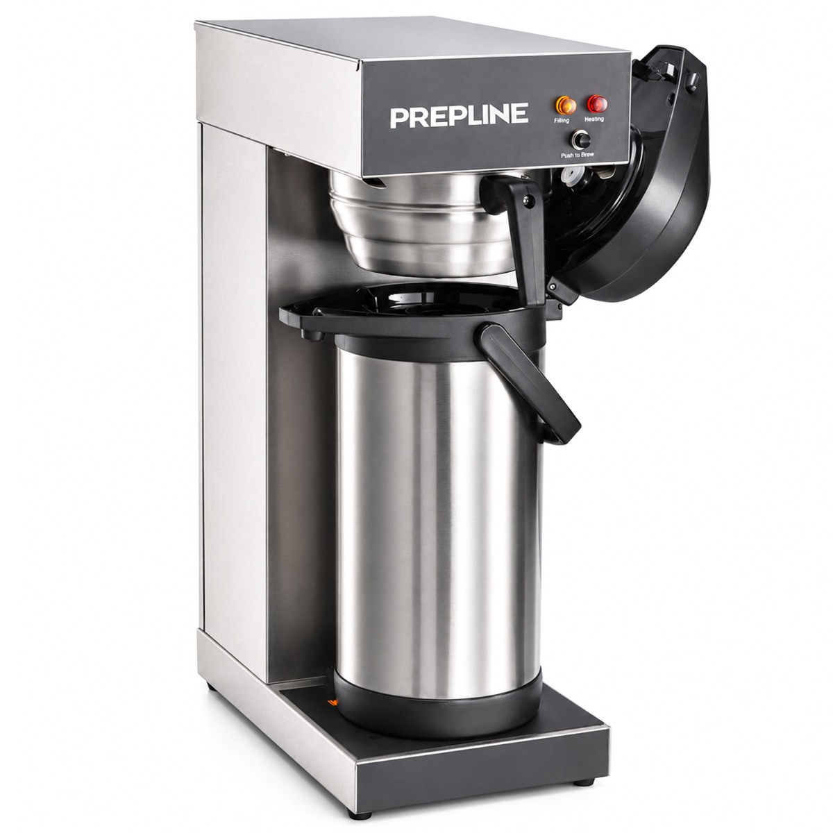 Prepline CAFE-1W Automatic Airpot Coffee Brewer with 1 Airpot- 120V