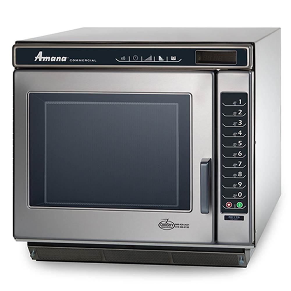 Amana RC22S2 19" Heavy Volume 2200 Watts Commercial Compact Microwave - 208/240V