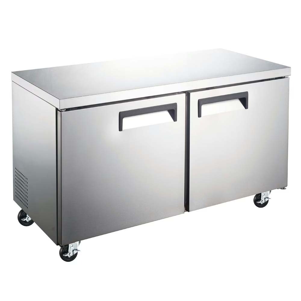 Universal SC-60-LBFI 60" Undercounter Two Door Worktop Freezer, 15 Cu. Ft. (BRAND NEW IN BOX OVERSTOCK)