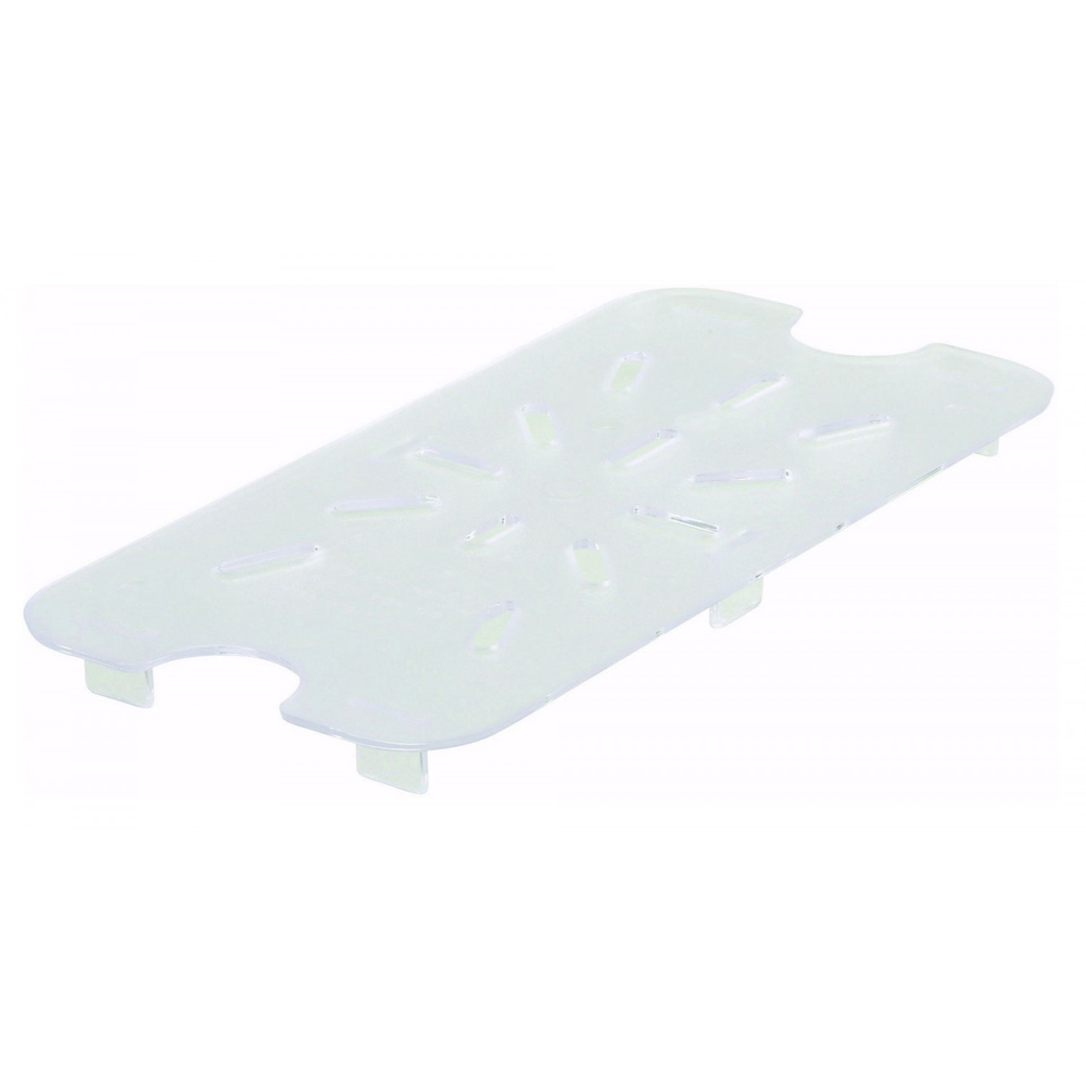 Winco SP79DS Ninth Size Polycarbonate Drain Shelf