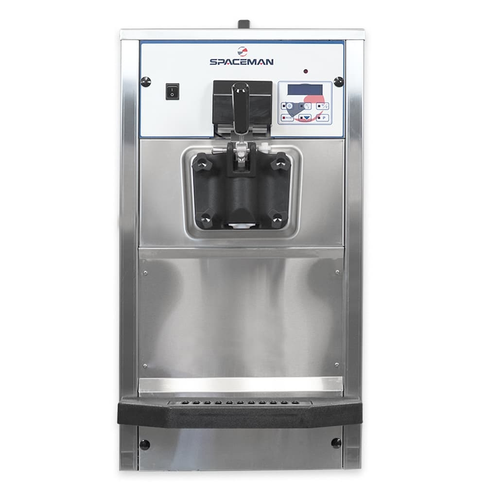 Spaceman 6236A-C Soft Serve Ice Cream Machine with Air Pump and 1 Hopper - 208/230V