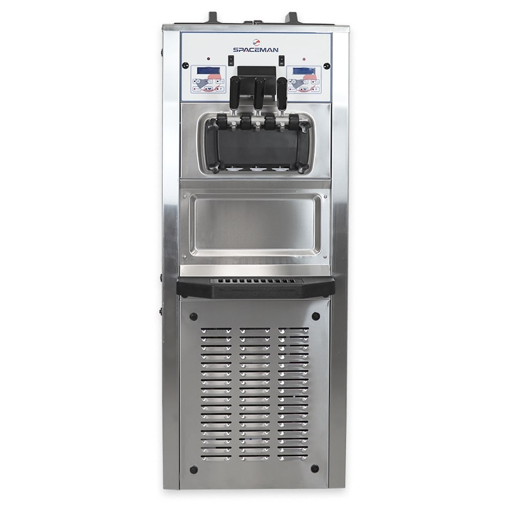 Spaceman 6378-C Soft Serve Ice Cream Machine with 2 Hoppers - 208/230V, 1 Phase