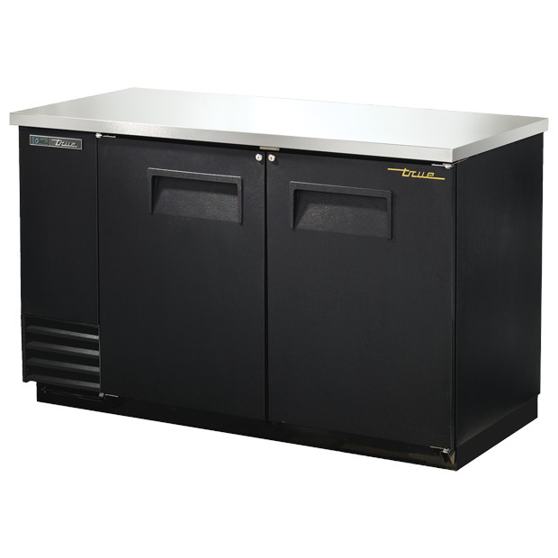 True TBB-2-HC 59" 2 Solid Swinging Door Back Bar Cooler