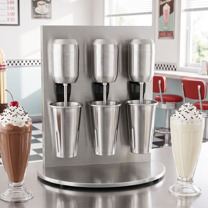 Prepline PDM3 Triple Spindle Commercial Drink Mixer, Milkshake Machine