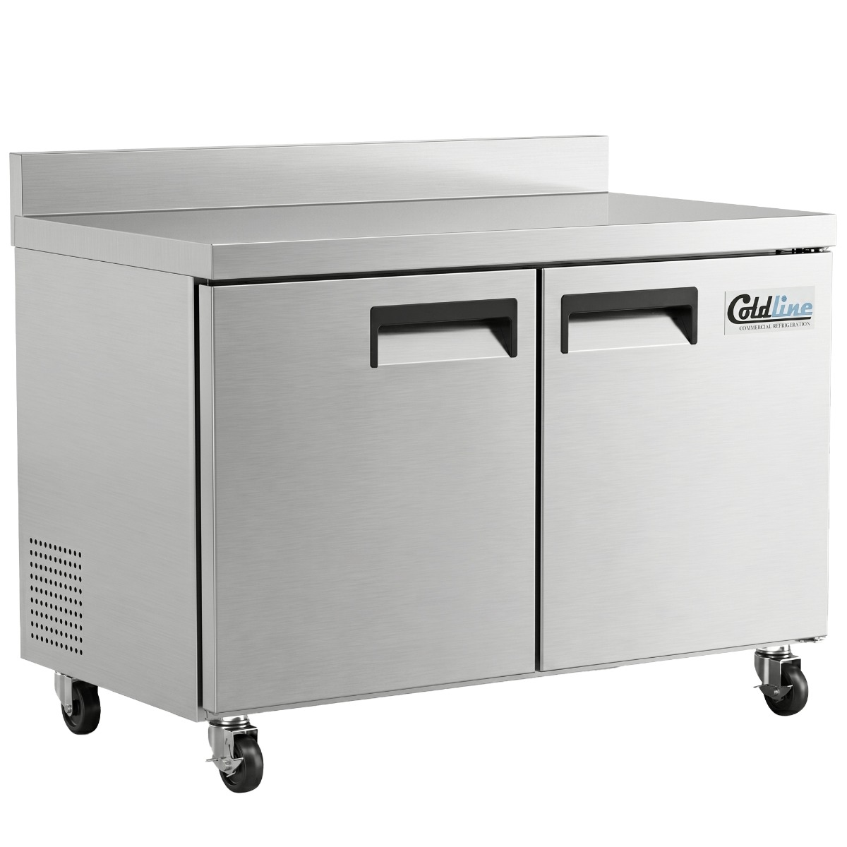 Coldline UC-48R-BS 48" Worktop Refrigerator with Backsplash