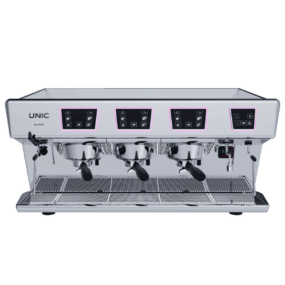 UNIC AURA3 Three Group Automatic Espresso Machine - 230V