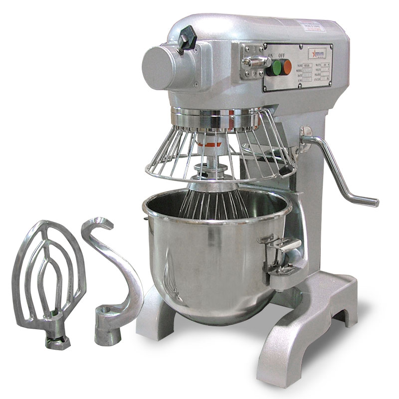 Omcan MX-CN-0010-G 10 Quart Mixer with Guard - No Timer