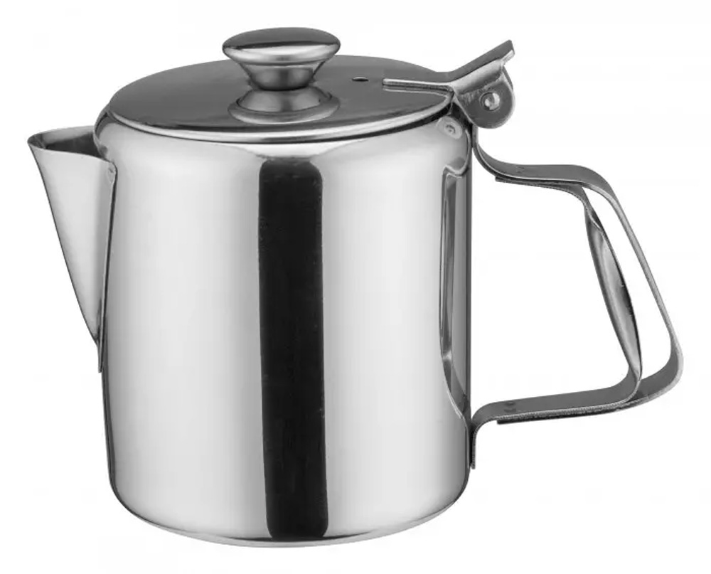 Winco W612 12 oz. Stainless Steel Beverage Server