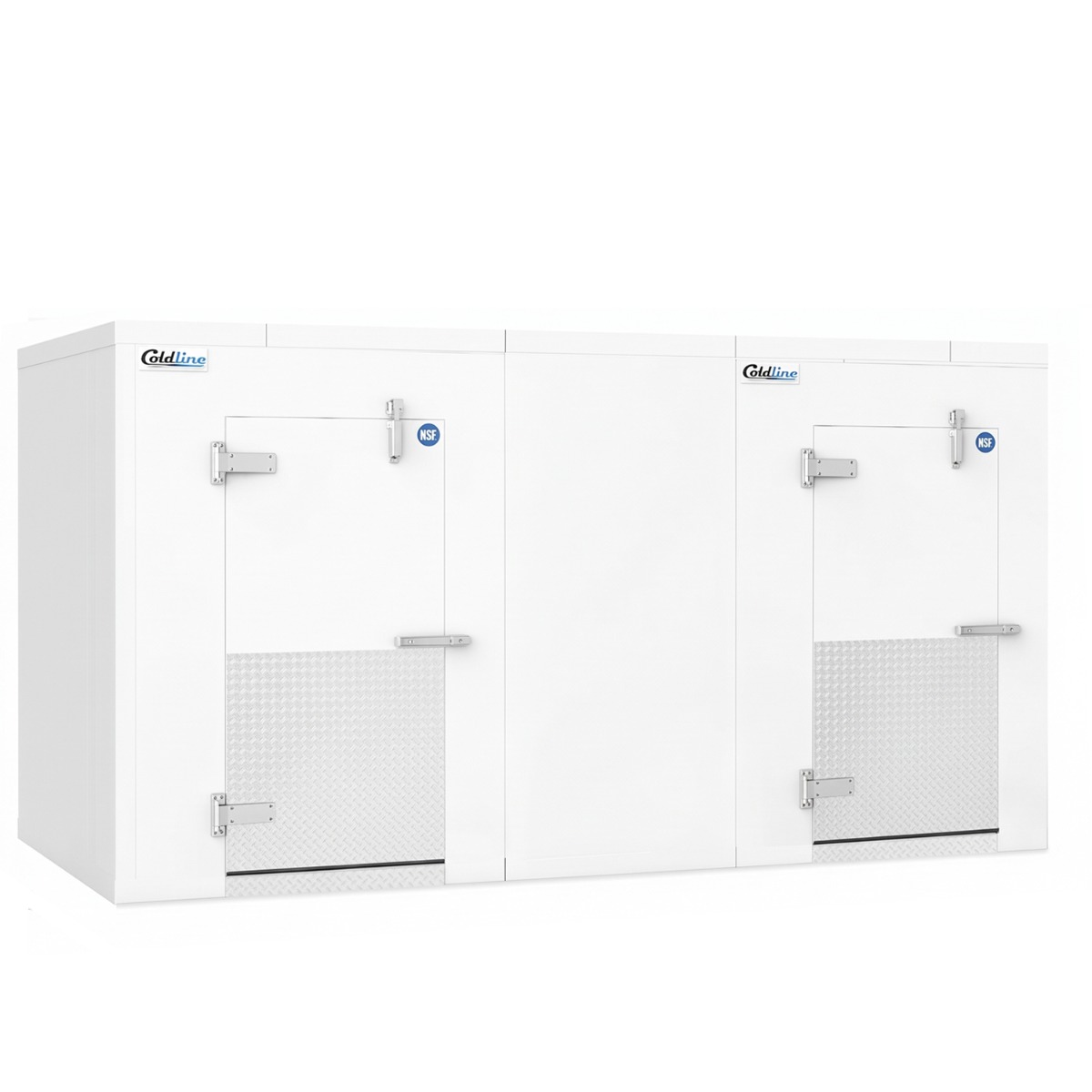 Coldline 12 x 14 Walk-in Cooler and Freezer Combo Box, with Floor