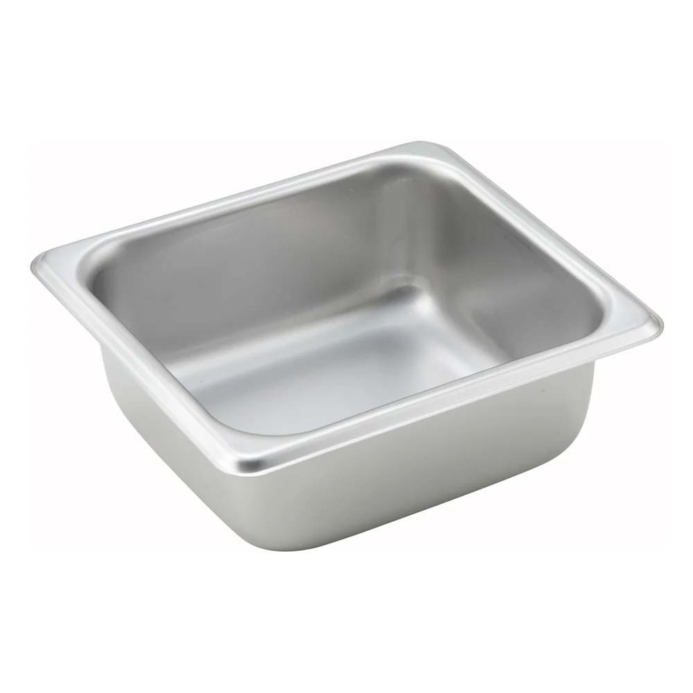 Winco SPS2 1/6 Size Steam Table Food Pan, 2-1/2" Deep