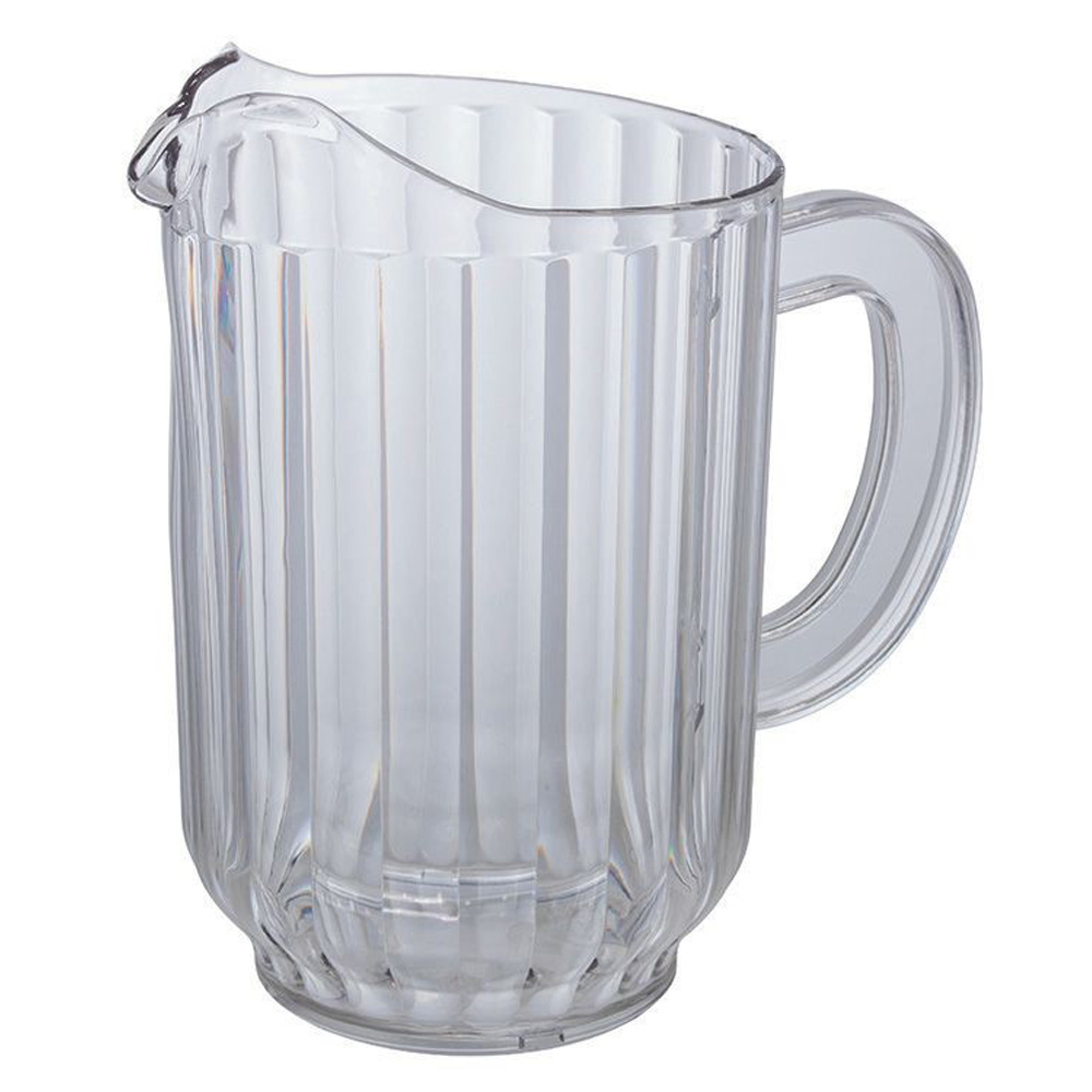 Winco WPC-60 60 oz. Polycarbonate Water Pitcher