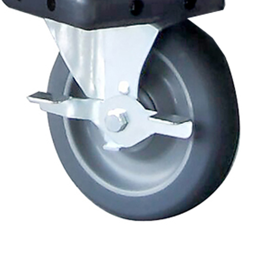 Installed Locking Casters