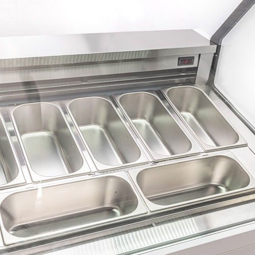Stainless Steel Gelato Pans Included
