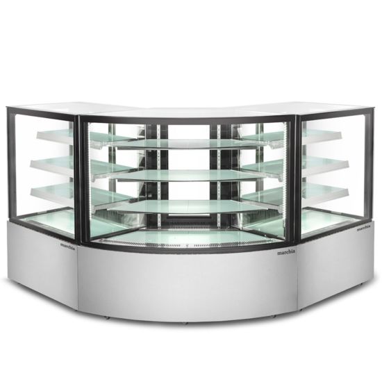 Corner Display Case Available