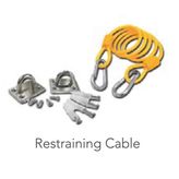 Restraining Cable Included