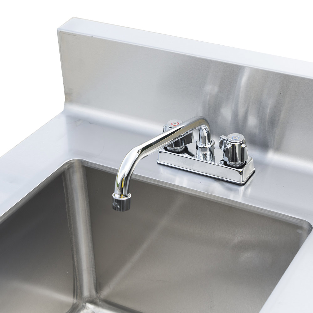  12" Deep Sink with Faucet