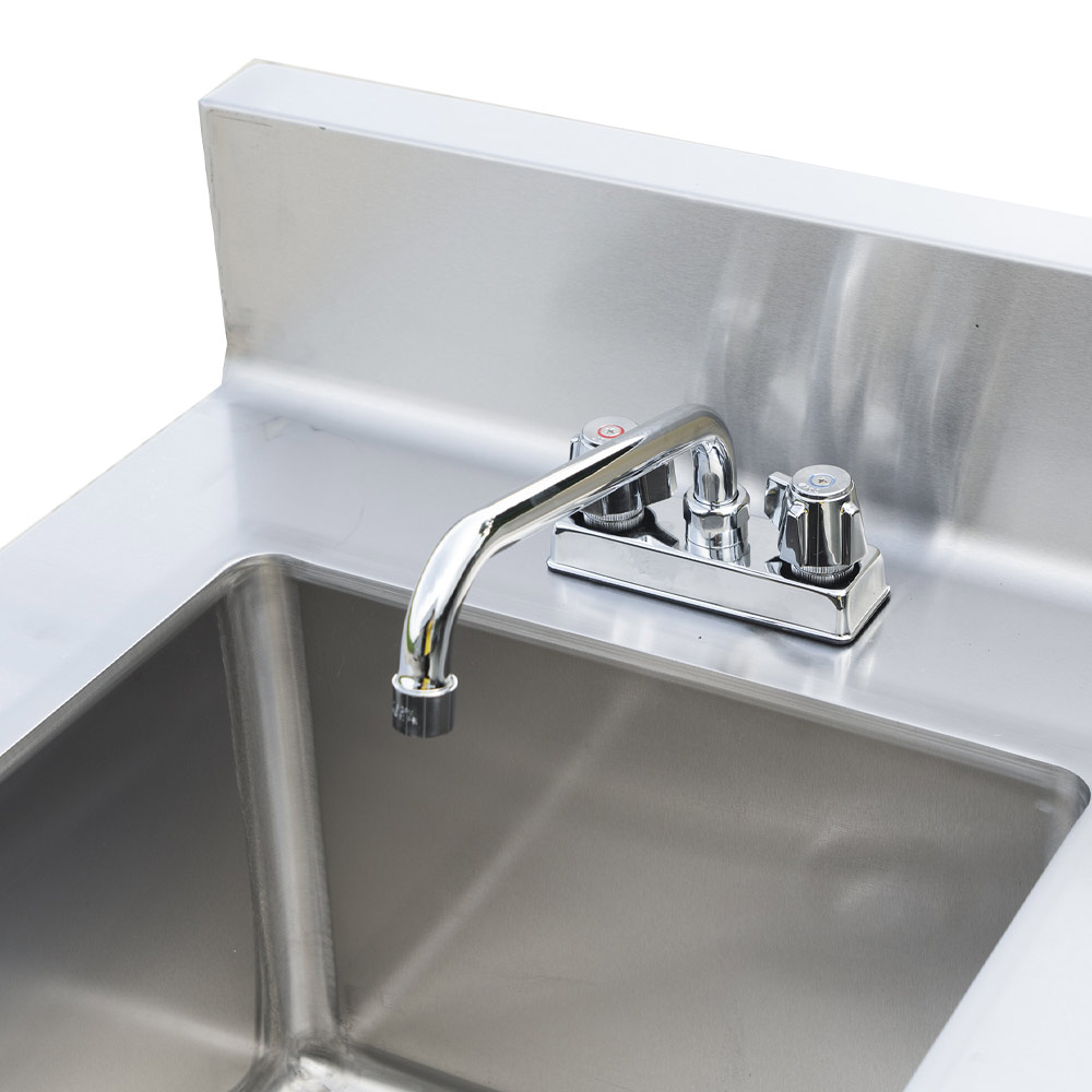 12" Deep Sink with Faucet