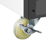 Pre-Installed Low Profile Casters