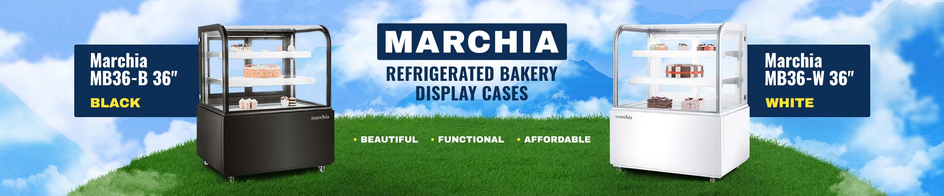 Marchia Bakery Display Refrigerators